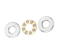 10PCS Roulement à Billes Miniature F4 9M 4x9x4mm Acier Plat Haute Précision pour Mécanisme Petit Modélisme