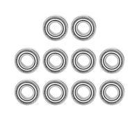 10pcs Roulements À Bille 686ZZ Roulement À Billes De Cannelure Profonde 6x13x5mm Pour Applications Mécaniques Haute Vitesse