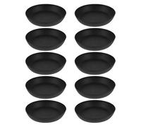 10Pcs Round Plastic Succulent Plant Drip Trays pour Plantes D'intérieur | Base de Pot étanche, plateau de Pot de fleurs, fournitures de balcon de jardin intérieur