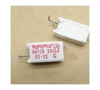 10PCS/RWT05 5W 15R 142 ℃ with temperature fuse RWT05AE150J three pin ceramic cement resistor CZAOINCU
