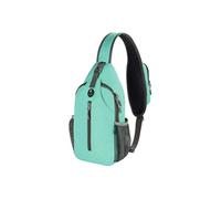 10PCS Sac de Poitrine Sacoche à Bandouliere Epaule Ultraléger Timy vert claire pour Voyage Sport Randonnée Vélo Camping Excursion Homme Femme