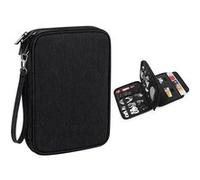 10PCS Sac de Rangement Informatique Organisateur Sac électroniques 29*21.5*6cm noir pour Accessoires électroniques/Disque Dur/Chargeur/Batterie Externe G
