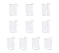 10pcs Séparateurs De Stockage Cartes PP Réutilisables Diviseurs pour Les Accessoires Jeu du Conseil Et Les Séparateurs Carte Transparente des Voyages