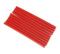 10Pcs / set 7 * 150mm bâtons de colle thermofusibles chauds, bâtons de pistolet à colle adhésifs transparents pour pistolet à colle chaude à déclenchement(rouge)