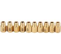 10pcs/set carburateur jet principal -carburant solide -laiton -remplacement pour Mikuni VM TMX CARB 200-290