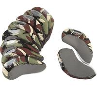 10pcs set de nouveaux fers de golf utiles -Headcover balle Head Protective Cover (camouflage gris)