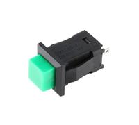 10Pcs/Set DS-429 Self-locking Round Switch Button 1A/250VAC Light Switch DIY Touch Switch green NWPNLXEA