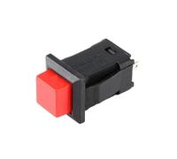 10Pcs/Set DS-429 Self-locking Round Switch Button 1A/250VAC Light Switch DIY Touch Switch red NWPNLXEA