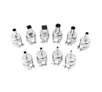 10Pcs Set Tobe Gun Boeszles Kit: Pointes de Buse à Haute Température pour la Station de Soudage à L'Air Chaud et les Outils de Réparation