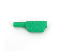 10Pcs Shrouded Fully Insulated 4mm Male Stackable Plug Connector NWPNLXEA(Green)