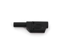 10Pcs Shrouded Fully Insulated 4mm Male Stackable Plug Connector NWPNLXEA(Nero)