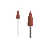 10Pcs Silicone Nail Drill Bits Rotary Burr Head Cuticle Clean File Bit For Pedicure And Manicure Art Tools Pour Perceuse(Brown)