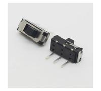 10pcs single row 3 foot 2 gear toggle switch environmental protection handle 2 * 2 plug-in slide switch switch vertical NWPNLXEA