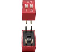 10pcs Slide Type DIP Switch Module Position Way 2.54mm Pas Rouge Interrupteur à Bascule Commutateur à Pression Interrupteur à Cadran (Color : 8)(2)