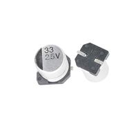 10PCS SMD Aluminum Electrolytic Capacitor 6.3V 10V 16V 25V 35V 50V 10UF 22UF 47UF 100UF 220UF 330UF 1000UF 25V33UF MQXFCZUX(6.3v330uf 6.3x7.7mm)