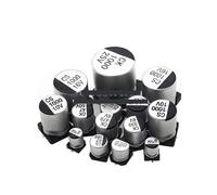 10PCS SMD Aluminum Electrolytic Capacitor 6.3V 10V 16V 25V 35V 50V 1UF 2.2UF 4.7UF 10UF 22UF 47UF 100UF 220UF 330UF 470UF 1000UF MQXFCZUX(100V2.2UF 6.3x5.4)