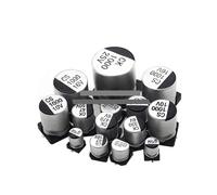 10PCS SMD Aluminum Electrolytic Capacitor 6.3V 10V 16V 25V 35V 50V 1UF 2.2UF 4.7UF 10UF 22UF 47UF 100UF 220UF 330UF 470UF 1000UF MQXFCZUX(50V3.3UF 4x5.4)