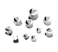 10PCS SMD Aluminum Electrolytic Capacitor 63V47UF 8X10MM RUAJOGYNVM