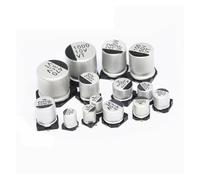 10pcs SMD Electrolytic Capacitor Aluminum 6.3V 10V 16V 25V 35V 50V 1UF 2.2UF 4.7UF 10UF 47UF 100UF 220UF 330UF 470UF 1000UF MQXFCZUX(10V1000UF)