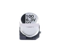 10pcs SMD Electrolytic Capacitor Aluminum 6.3V 10V 16V 25V 35V 50V 63V 100V 400V 1UF 4.7UF 10UF 47UF 100UF 470UF 680UF 1000UF AUOQKQUT(25V 22UF)