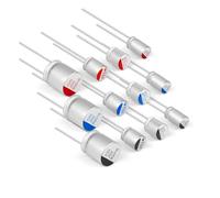 10PCS Solid Capacitor Motherboard 2.5V 3V 6.3V 7.5V 10V 16V 20V 25V 35V 50V 100UF 270UF 470UF Graphics Card Solid Capacitors NWPNLXEA(6.3V390UF 5x8)