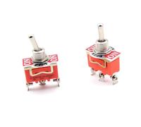 10Pcs SPDT ON/OFF/ON Latching Type 3Position 3Screw Terminal Toggle Switch 250V 25A NWPNLXEA