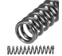10Pcs Spring Steel Compression Springs - 0.8mm Wire Diameter, 5mm-16mm Outer Diameter, 10mm-100mm Lengths(13mmx50mm)