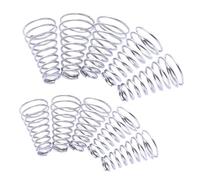 10pcs Stainless steel Springs Tower Springs Conical Cone Return Compression Small Springs Tower Pressure Spring for Repair Wire Dia 0.3/0.4/0.5/0.6/0.7/0.8mm (0.5 * 6 * 9 * 10 * 6)