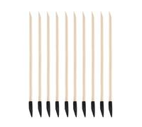 10pcs Sticks De Ponçage À Double Face Pour Les Détails Fins Pour Une Utilisation En Toute Sécurité Sticks De Polissage Plastique Modèle Plastique Faire Un Nettoyage Portable Des Ongles
