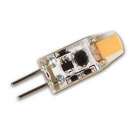 10pcs stock pack G4 ampoule LED "Silicia COB" blanc chaud, 110lm, 360° 12V, 2V ampoule LED G4
