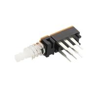 10Pcs Straight key PBS-221H21 key switch double row six feet long pin copper foot with spring power switch NWPNLXEA