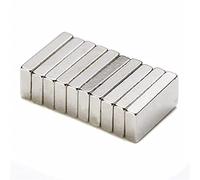 10Pcs Strong Neodymium Magnets, Rare Earth Magnet, 10x5x2mm Rectangular Bar Magnet For Arts Crafts Hobbies Whiteboard Fridge and Office