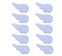 10pcs Sweet Color Wing Shape Applowes For Hat Vêtements Patches De Couture À La Main Clips De Coiffure À La Main Accessoires Pour Vêtements Pour Vestes