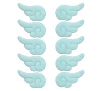 10pcs Sweet Color Wing Shape Applowes For Hat Vêtements Patches De Couture À La Main Clips De Coiffure À La Main Accessoires Pour Vêtements Pour Vestes