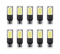 10pcs T10 W5W 6SMD Voiture LED Ampoule Canbus Sans Erreur COB Côté Signal Plaque Lumières Lumière Blanche Ampoule T10 Ampoules LED Ampoule W5W T10 LED Canbus COB Ampoule de Signal Latéral Sans Erreur