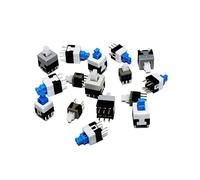 10pcs Tactile Power Micro Interrupteur 6 broches de bouton PIN,No lock,8.5x8.5mm