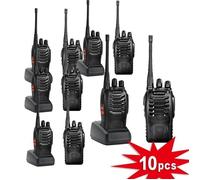 10PCS Talkie walkie baofeng BF-888S UHF 400-470MHZ 2 voies Radio 16CH 5W