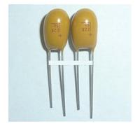 10pcs Tantalum capacitor 2.2uF 50V 225 50V2.2uF DIP Radial AUOQKQUT