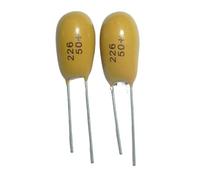 10pcs Tantalum capacitor 22uF 50V 226 50V22uF DIP Radial NWPNLXEA