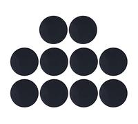 10pcs Tapis de Grill à Barbecue Rond, 24 x 24 cm PTFE nattes résistantes à la température sans bâton, Lave-Vaisselle des Feuilles de Cuisson réutilisables pour Les grillades