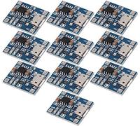 10pcs TC4056 1A 5V Lithium Battery Charging Module Mini/Micro USB Interface Compatible with TP4056