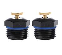 10pcs têtes de gicleurs Irrigation, 1/2in DN15 réglable centrifuge atomisation de l'eau buse pulvérisation Mist Sprinkler Jet buse arrosage pour Irrigation Jardin pelouse