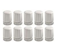 10pcs têtes thermostatiques - M30x1.5 ABS blanc - Pour radiateur et chauffage au sol