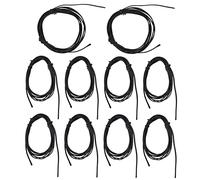 10pcs Thermistance en Forme de Chute de température sonde Connecteur de résine Cableau 2M (10K B3950)
