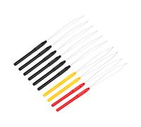 10pcs Tireer à Aiguille avec Poignées en Plastique et Métal Fort pour les Extensions H Légères