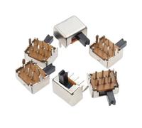 10PCS Toggle Switch SK22D07 2P2T 6Pins Handle high 4mm SK22D07VG4 RNUMLIGH