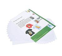 10Pcs Transfer Paper Clothing Pattern Thermal Printing Light Color Replacement Supplies
