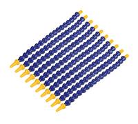 10pcs Tuyau de Refroidissement D'eau en Plastique Flexible, Armature à Douille à Billes Longue Tuyau de Refroidissement D'huile de Colonne Vertébrale Furby 1 / 8bspt Tuyau