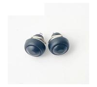 10pcs Two Pins 12mm DIY Reset Small-sized Push Button Switch Momentary Electrical Power Horn Switches NWPNLXEA(Nero)