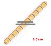 10pcs Type B 1UF 4.7UF 10UF 47UF 100UF 220UF Tantalum Capacitor 4V 6.3V 16V 20V 25V 35V 50V 3528 1210 227 476 107 475 106 105 AUOQKQUT(B 6.3V 220UF 227)